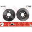 Jeu de 2 disques de frein arrière TRW DF4463 - Visuel 1