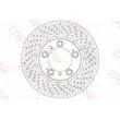 Disque de frein avant droit TRW DF6213S - Visuel 2