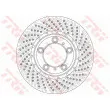 Disque de frein avant gauche TRW DF6267S - Visuel 1