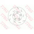 Disque de frein arrière droit TRW DF6321S - Visuel 2