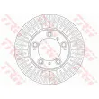 Jeu de 2 disques de frein avant TRW DF6411 - Visuel 1