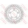 Disque de frein avant gauche TRW DF6413S - Visuel 2