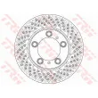 Disque de frein avant droit TRW DF6483S - Visuel 1