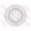 Disque de frein avant droit TRW DF6488S - Visuel 1