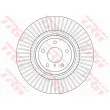 Jeu de 2 disques de frein avant TRW DF6498S - Visuel 2
