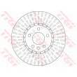 Jeu de 2 disques de frein avant TRW DF6499S - Visuel 2