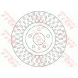 Jeu de 2 disques de frein avant TRW DF6522 - Visuel 1