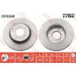 Jeu de 2 disques de frein avant TRW DF6548 - Visuel 1