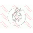 Disque de frein avant gauche TRW DF6611S - Visuel 2