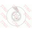 Disque de frein avant droit TRW DF6619S - Visuel 2