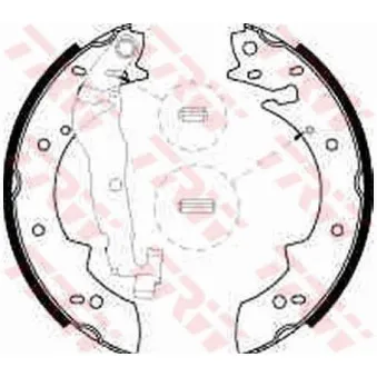 Jeu de mâchoires de frein TRW GS8524