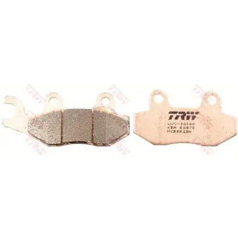 Jeu de 4 plaquettes de frein avant TRW MCB582SH