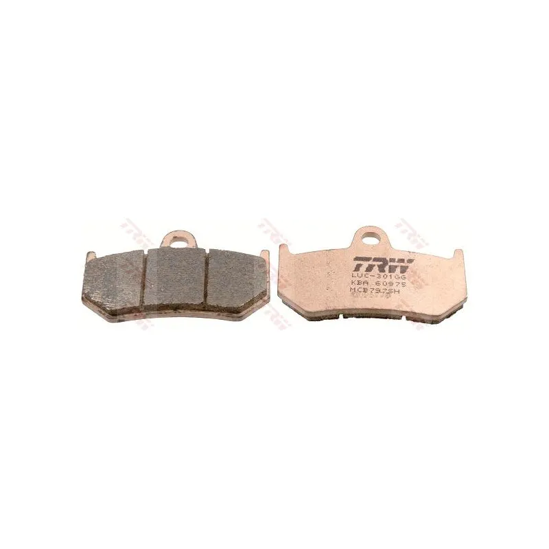 Jeu de 4 plaquettes de frein arrière TRW MCB797SH