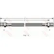 Flexible de frein TRW PHA131 - Visuel 1