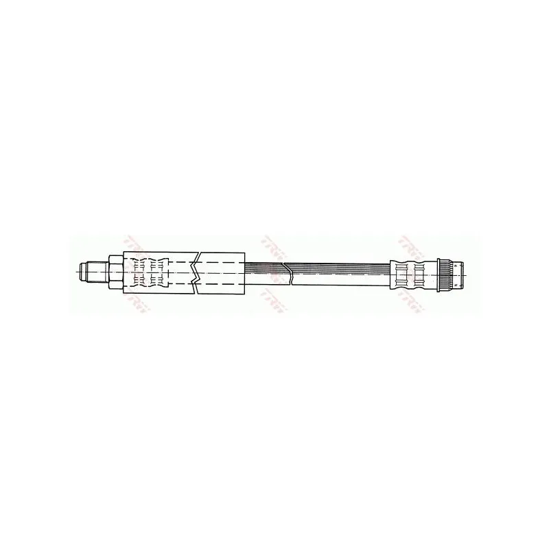 Flexible de frein TRW PHA222