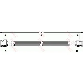 Flexible de frein TRW PHA239