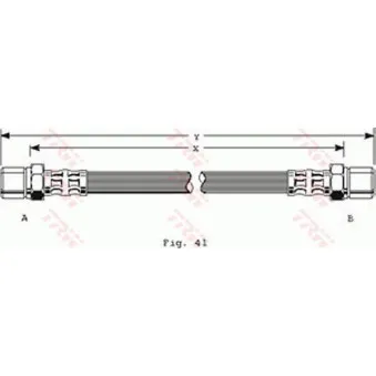Flexible de frein TRW PHA245
