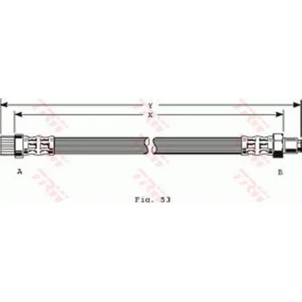 Flexible de frein TRW PHA269