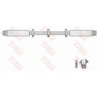 Flexible de frein TRW PHA299