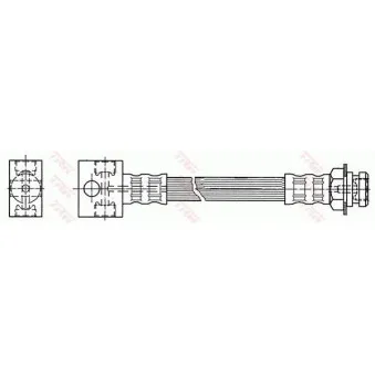 Flexible de frein TRW PHA389
