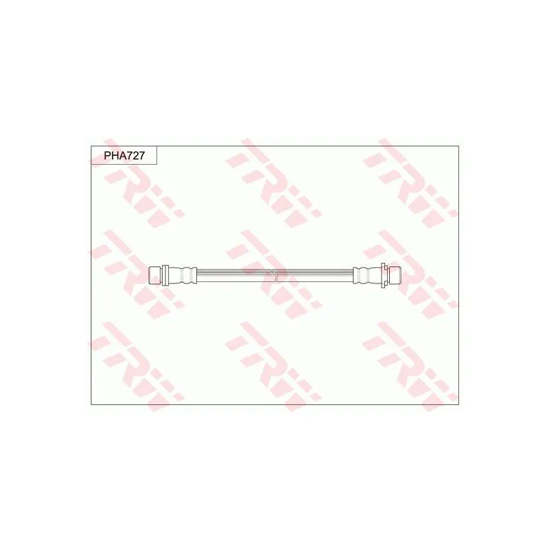 Flexible de frein TRW PHA727