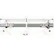 Flexible de frein TRW PHB199 - Visuel 1