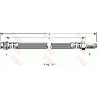 Flexible de frein TRW PHB218