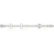 Flexible de frein TRW PHB452 - Visuel 1