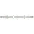 Flexible de frein TRW PHB452 - Visuel 2