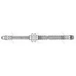 Flexible de frein TRW PHB483 - Visuel 2