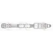 Flexible de frein TRW PHB526 - Visuel 2