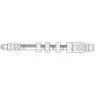 Flexible de frein TRW PHB568 - Visuel 2