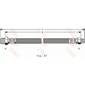 Flexible de frein TRW PHC173