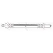 Flexible de frein TRW PHC209 - Visuel 2