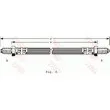 Flexible de frein TRW PHC232 - Visuel 1