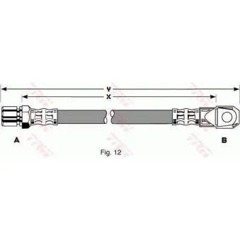 Flexible de frein TRW PHD105