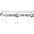 Flexible de frein TRW PHD157 - Visuel 1
