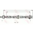 Flexible de frein TRW PHD176 - Visuel 1