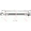 Flexible de frein TRW PHD211 - Visuel 1