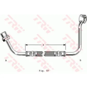 Flexible de frein TRW PHD250