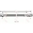 Flexible de frein TRW PHD304 - Visuel 1