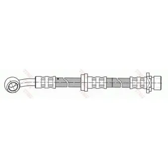 Flexible de frein TRW PHD408