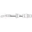 Flexible de frein TRW PHD415 - Visuel 2