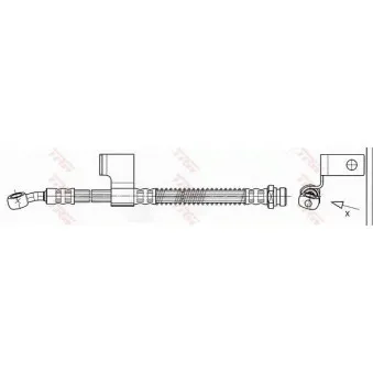 Flexible de frein TRW