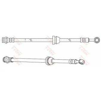 Flexible de frein TRW PHD947