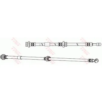 Flexible de frein TRW PHD968
