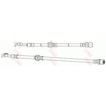 Flexible de frein TRW PHD991
