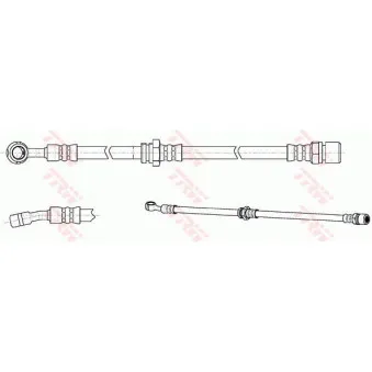 Flexible de frein TRW PHD992
