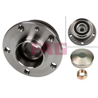Roulement de roue arrière FAG 713 6063 40