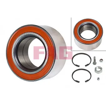 Roulement de roue arrière FAG 713 6101 50
